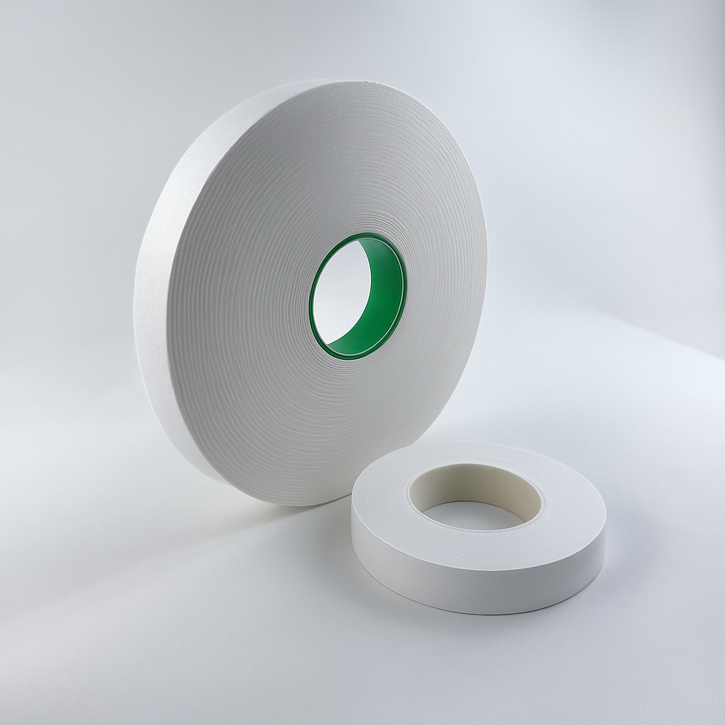 Pouch nonwoven slit rolls for nicotine pouch material selection